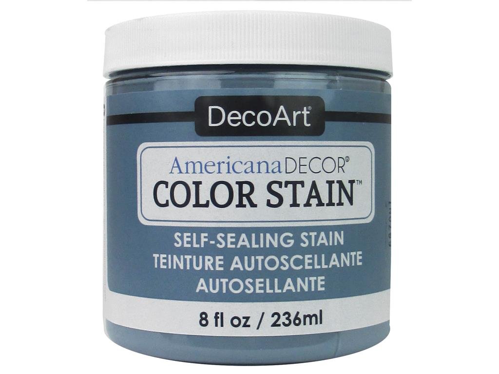 DecoArt Americana Decor Color Stains 8oz-Chambray, 7.23 x 6.98 x 7.62 cm