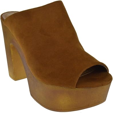 women's high heel clogs