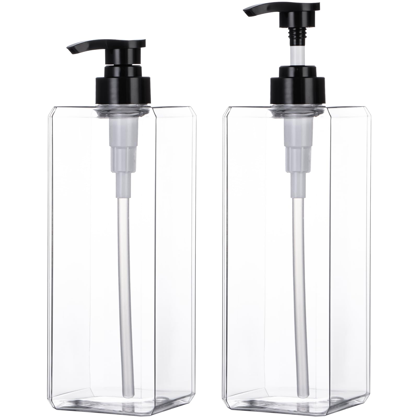 Yebeauty Pump Bottle Dispenser, 33.8oz 1000ml Empty