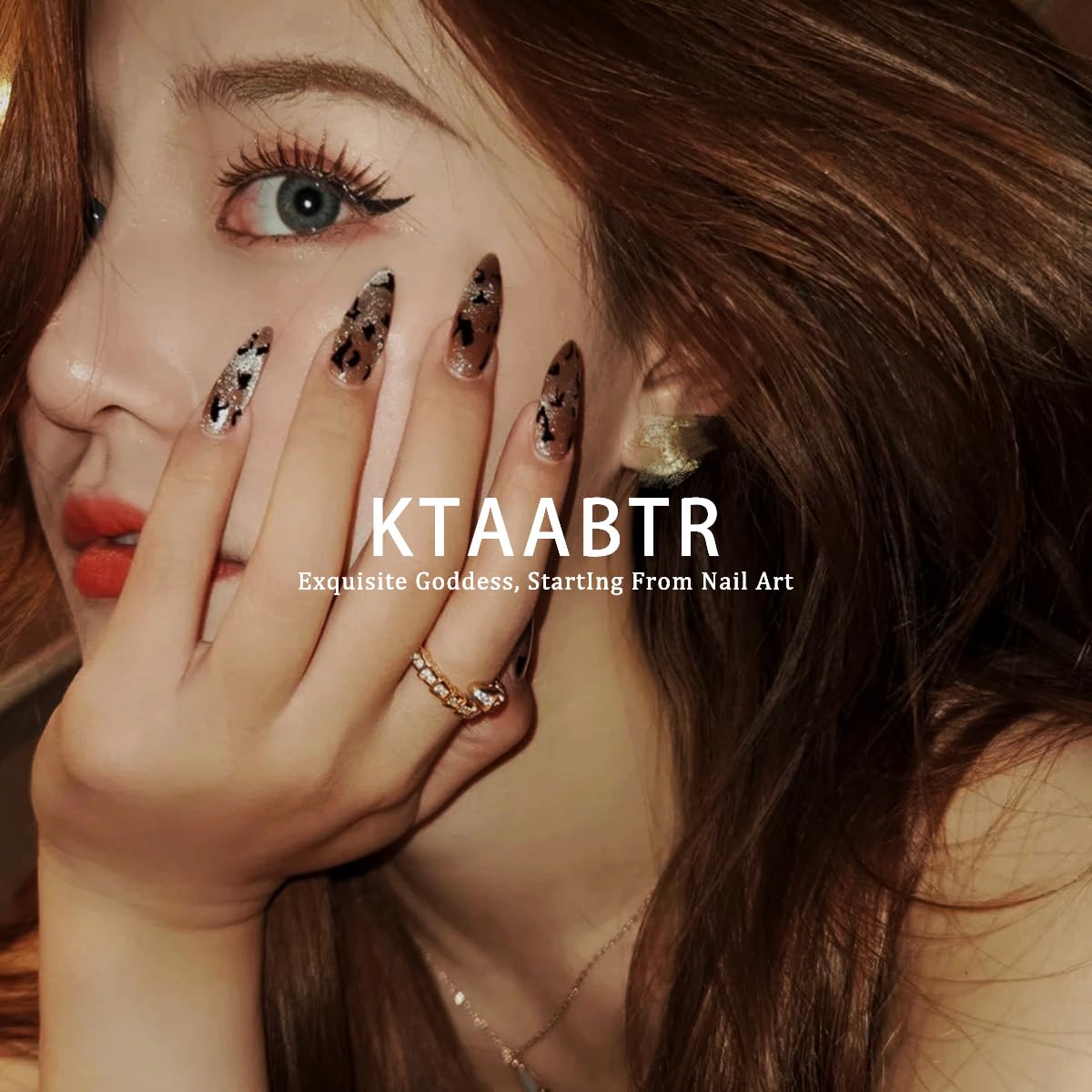 24Pcs French Tip Press on Nails Medium Square Valentines Day Fake Nails with Glue White Heart French Tip Design Acrylic Nails Supply Romantic Valentines False Nails Stick on Nails for Women Girls - Image 7