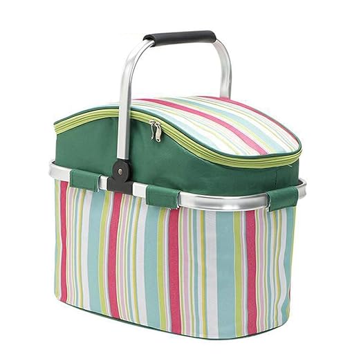 AYXN Bolsa De Picnic Plegable, Cesta De Picnic, Cesta De La Compra ...