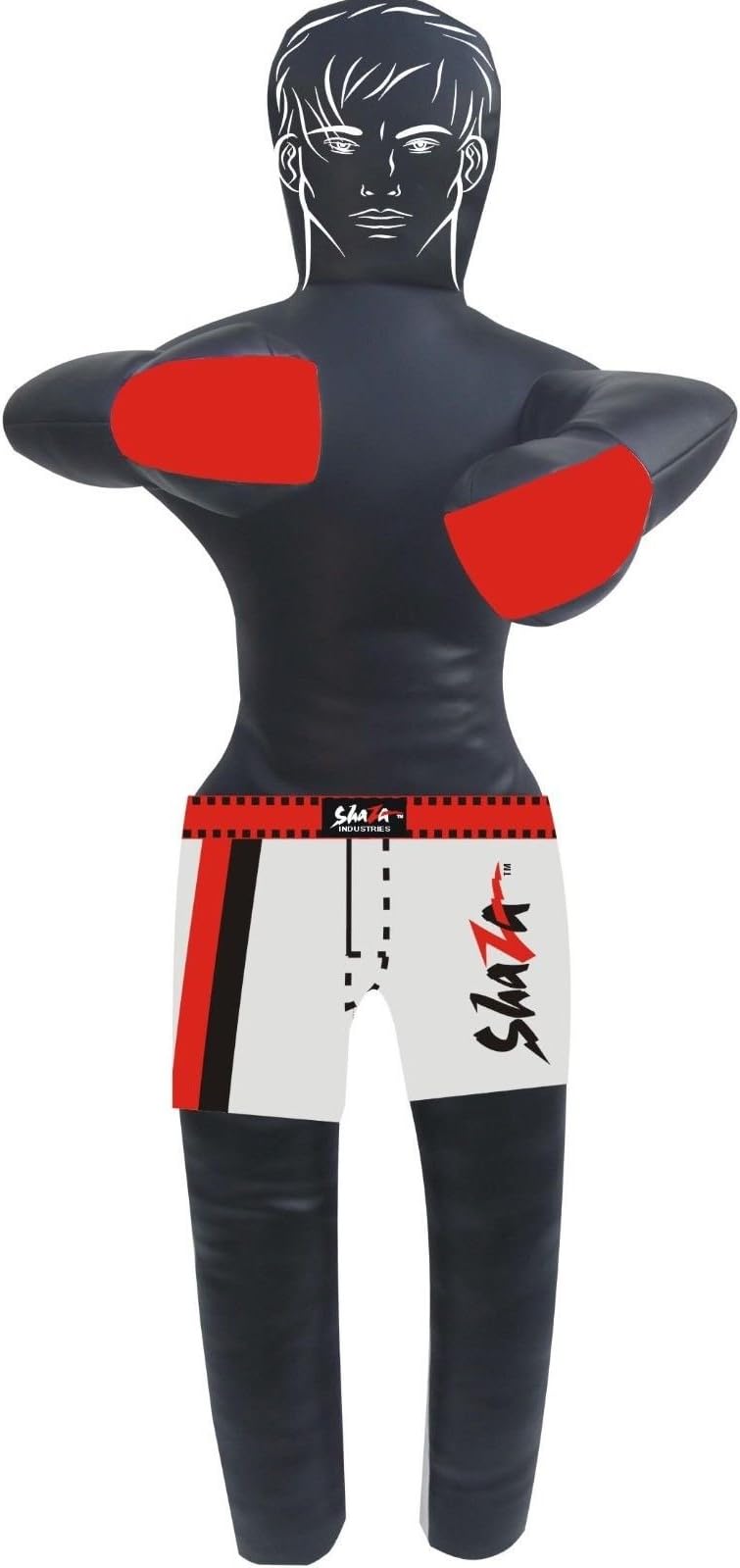 MMA Jiu Jitsu Martial Arts Training Wrestling Uppercut Dummy Punching Bag - Unfilled