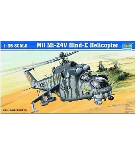 Amazon.com: Eduard Sprue Brothers 1:48 Mi-24V Mi-35 'Hind E