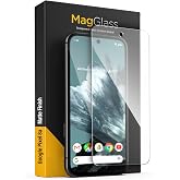 magglass Sceeen Protector Designed for Google Pixel 8a, Full Coverage Tempered Glass (Matte Finish)
