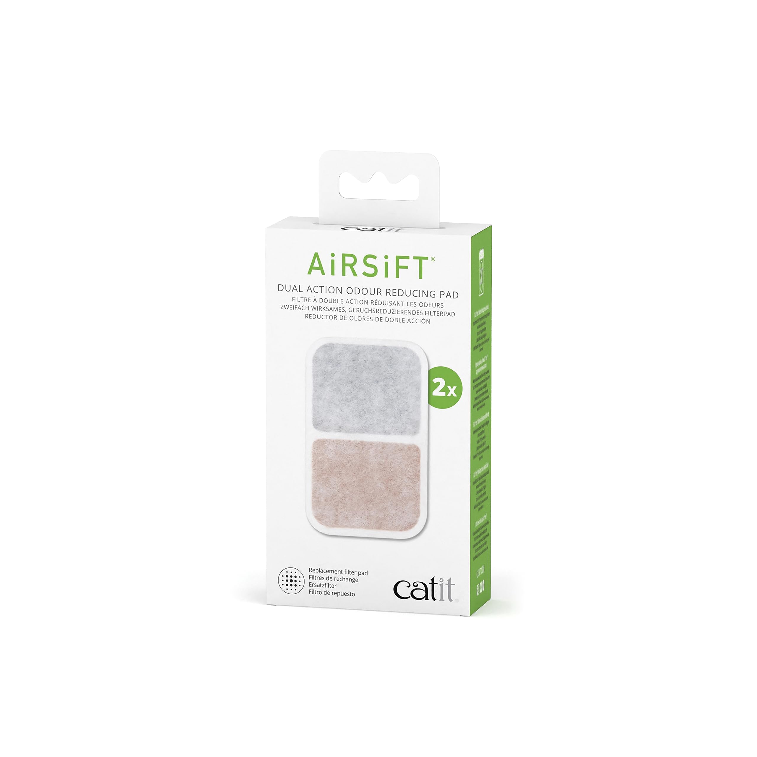 catit AiRSiFT Dual Action Pads 2pk