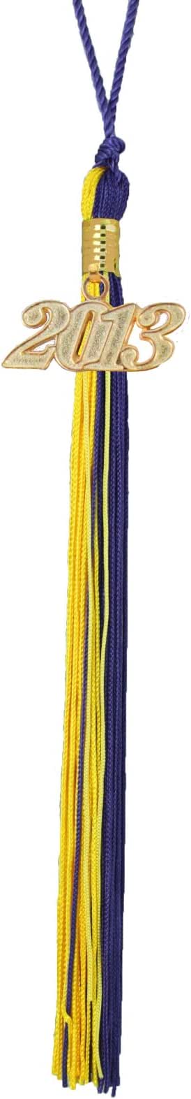 Amazon.com: Gold & Purple Graduation Tassel with Gold 2013 Year Charm