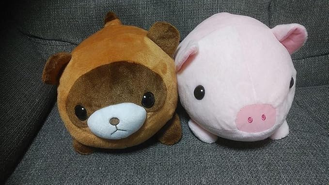 Amazon ラブリー動物園 9 Big たぬき ぶた ぬいぐるみ アイドル 芸能人グッズ 通販