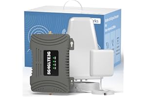 Cell Phone Booster for House, 3G 4G LTE Band 5/12/17/13 Cell Booster Cell Phone Signal Booster for Rogers, Telus, Bell, Fido 