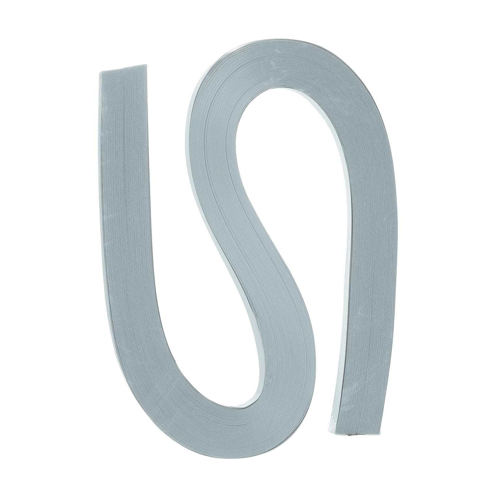 PATIKIL 120pcs Quilling Strips Paper 3/8"(10mm) 54cm Origami Paper Quilling Strip for Art DIY Hand Craft Christmas, Grey