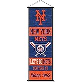 New York Mets Banner and Scroll Sign