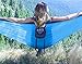 Youphoria Outdoors Double Parachute Camping Hammock Lightweight Nylon Compression Travel Hammock with Premium Wiregate Aluminum Carabiners - Straps Not Included