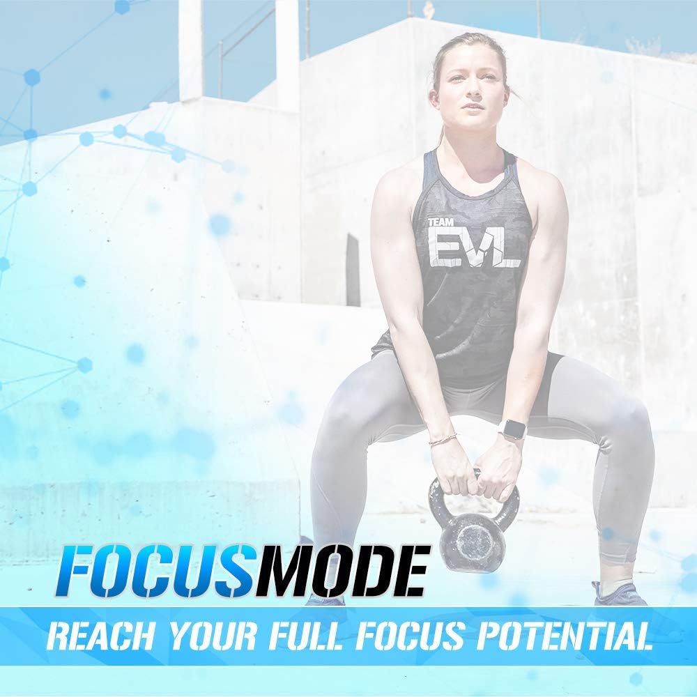 Evlution Nutrition Focus Mode, Herbal Brain Function and Cognitive Support Supplement, Focus, Energy, Clarity, Memory, Mind Enhancer and Mood Booster Nootropic (30 Servings): Health & Personal Care
