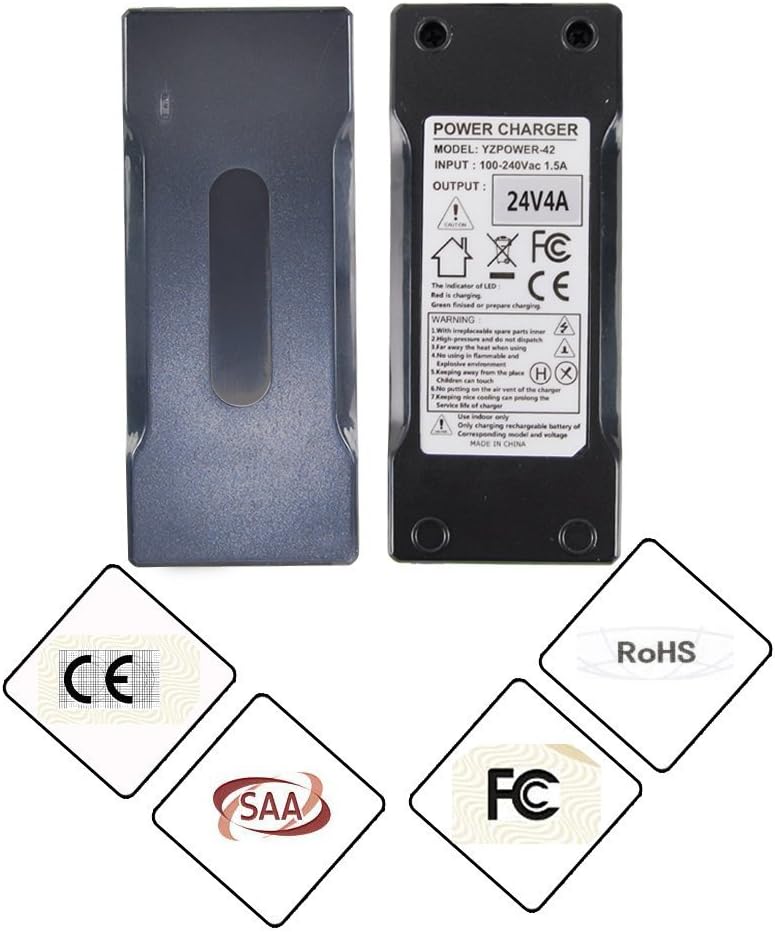 Abakoo New 24 Volt 4A 96W XLR Mobility Battery Charger for Jazzy Power Chair Go-Go Mobility Wheelchair Electric Pride Mobility Wheelchair Battery Charger mpv5 Auto XLR: Sports & Outdoors