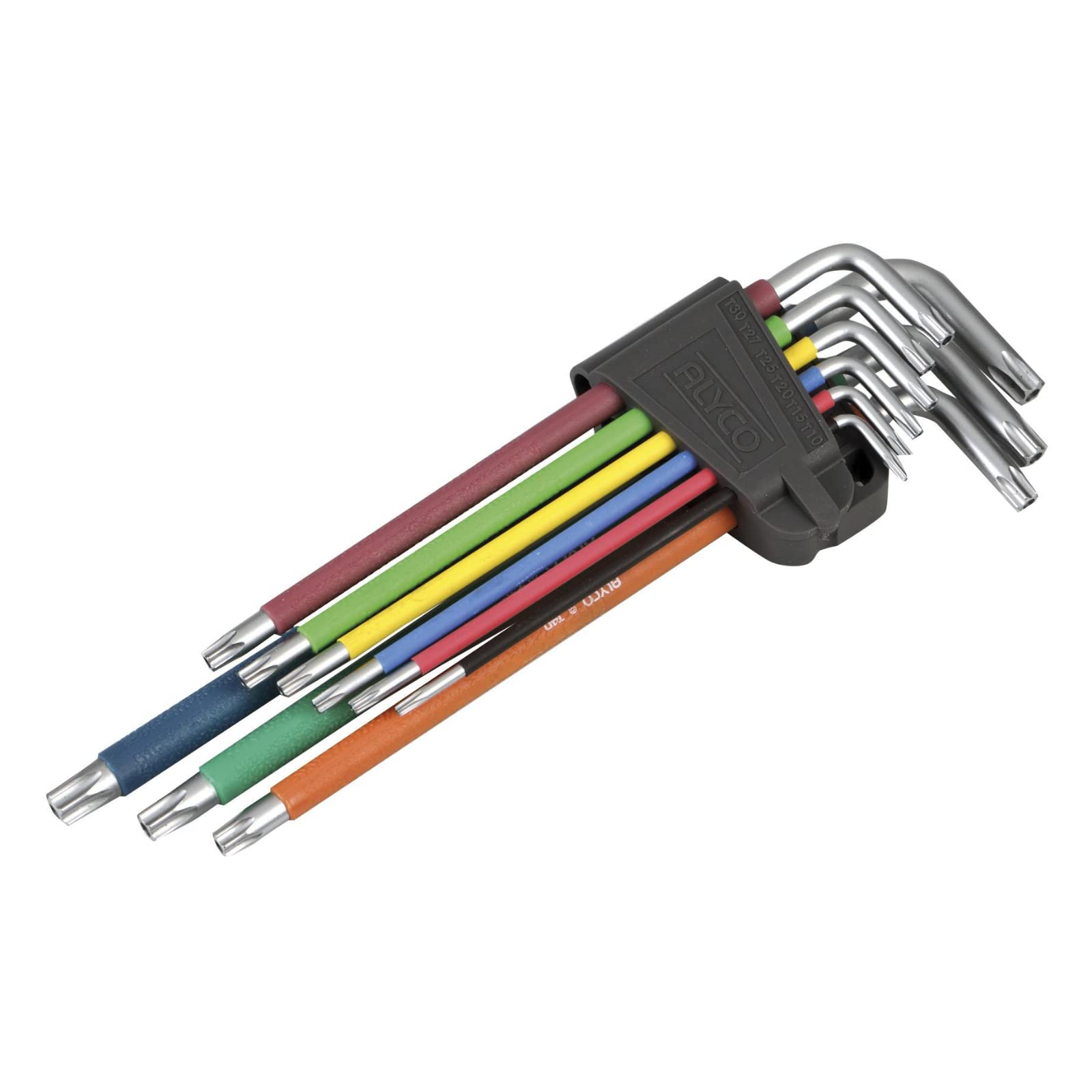 alyco 193148 Torx Keys Set 9 of bola-diamante imantadas extralargas CR-V S2 in Stand Plastic 1.5 to 10