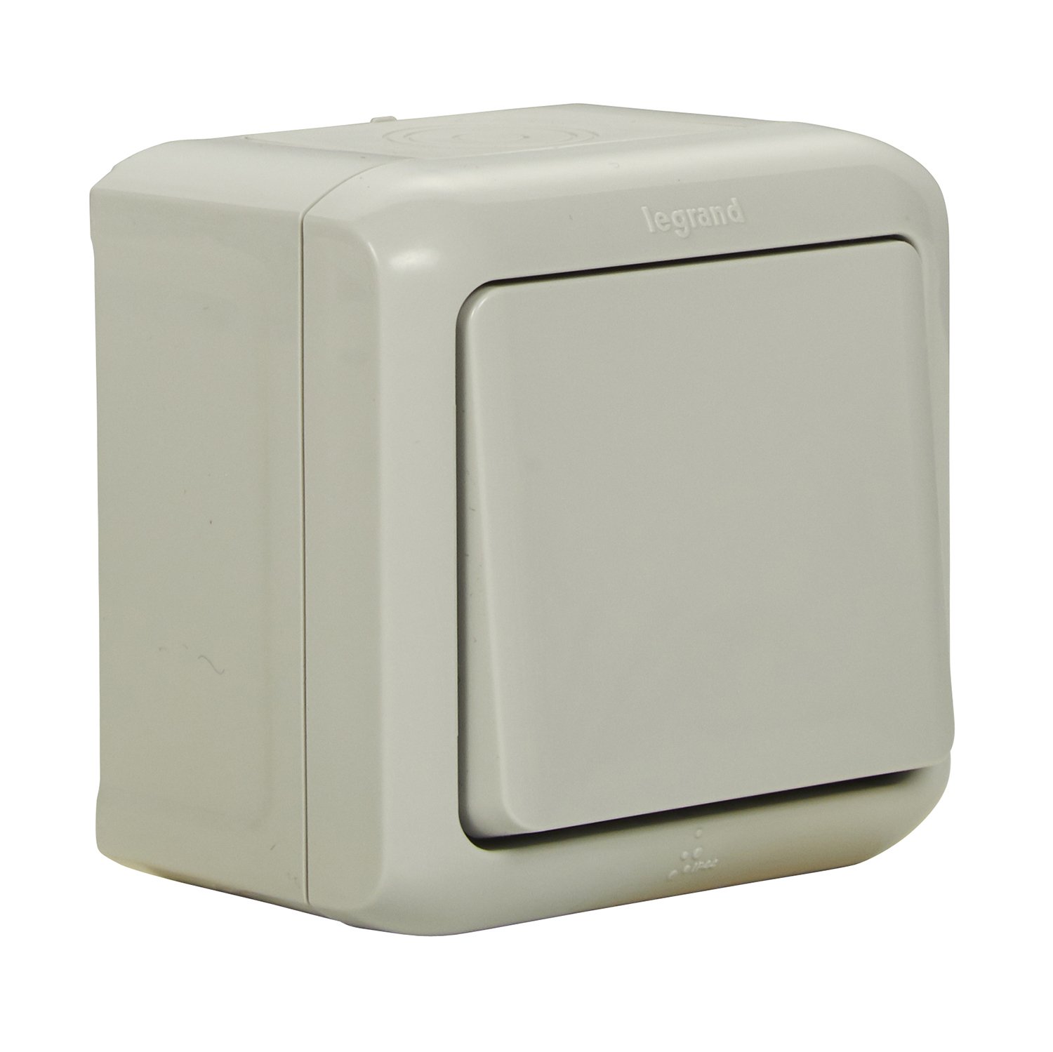 Legrand 782385 Surface-Mounted Cross Switch Splash-proof (IP44) for Mounting on the Wall