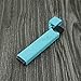 DSC-Mart Texture Case for JUUL, Anti-Slip Silicone Skin Cover Sleeve Wrap Gel Fits JUUL Pen (TFBlue)