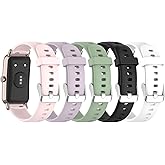 FoundEast Compatible with KAVVO Q1A Fitness Tracker Band, Lightweight Soft Silicone Breathable Strap for KALOC/KAVVO Smart Watch Accessories