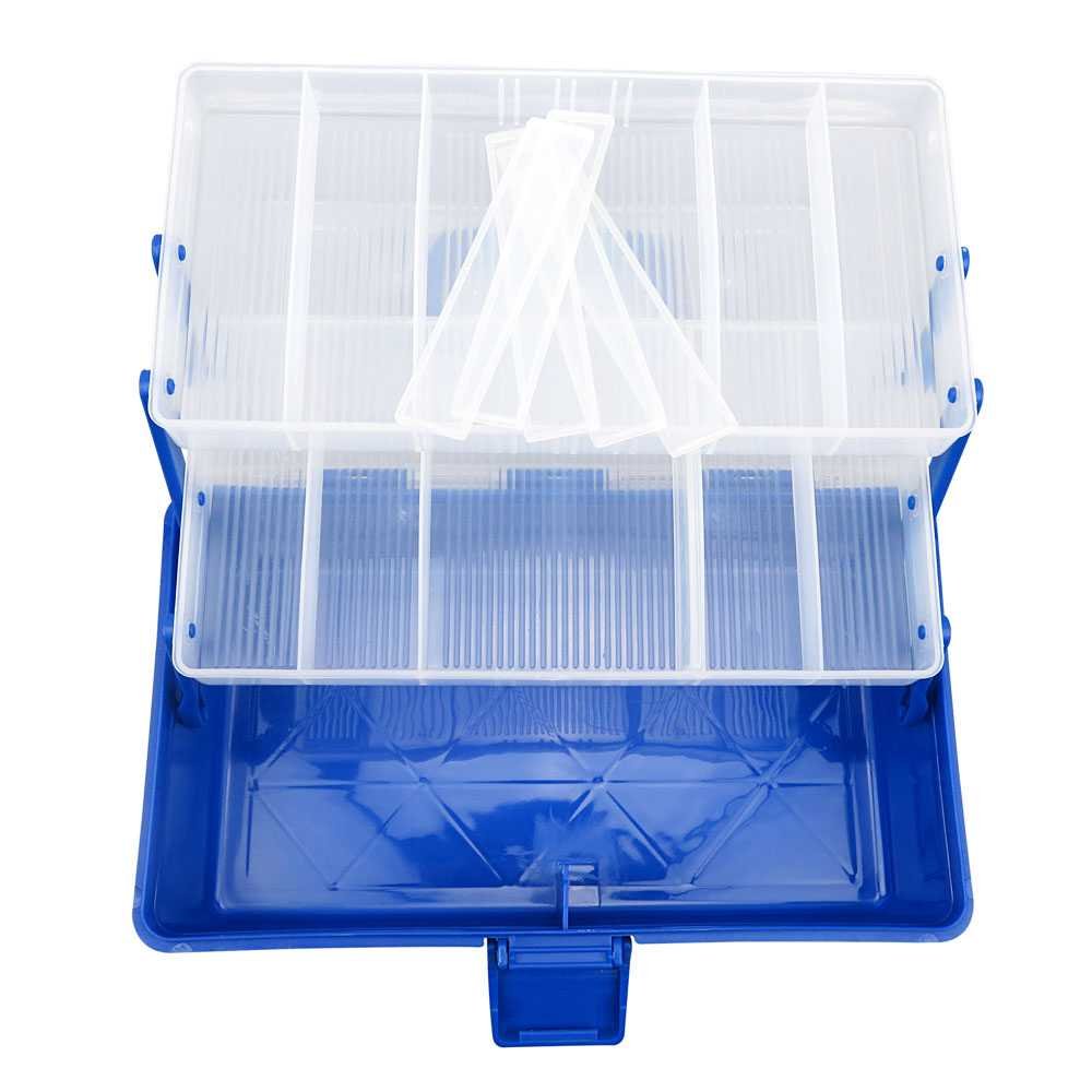 2 B00uo17bu2 クリアビーズタックルボックス304釣りルアージュエリーネイルアートパーツsmall表示プラスチック透明ケースストレージオーガナイザーコンテナ タックルボックス 珍しい