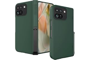 Miimall Shockproof Cases for Pixel 9 Pro Fold, [Kickstand & Hinge Protection][All-Inclusive Protection] Anti Drop Rugged Case for Google Pixel 9 Pro Fold 5g Phone Case, Dark Green