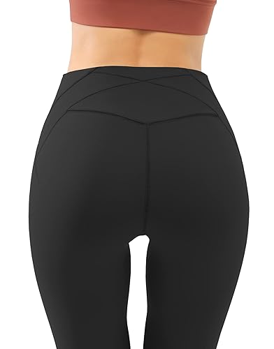 JOYSPELS Yoga Pants for Women, Bootcut Work Pants with Pockets