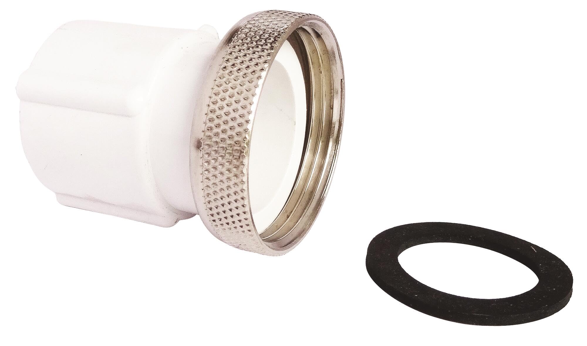 SOMATHERM FOR YOU //1820-40 PVC Screw Cap 40/49 for Hose Diameter. 32x40, Grey, drehbare Mutter für Schlauch 32/40