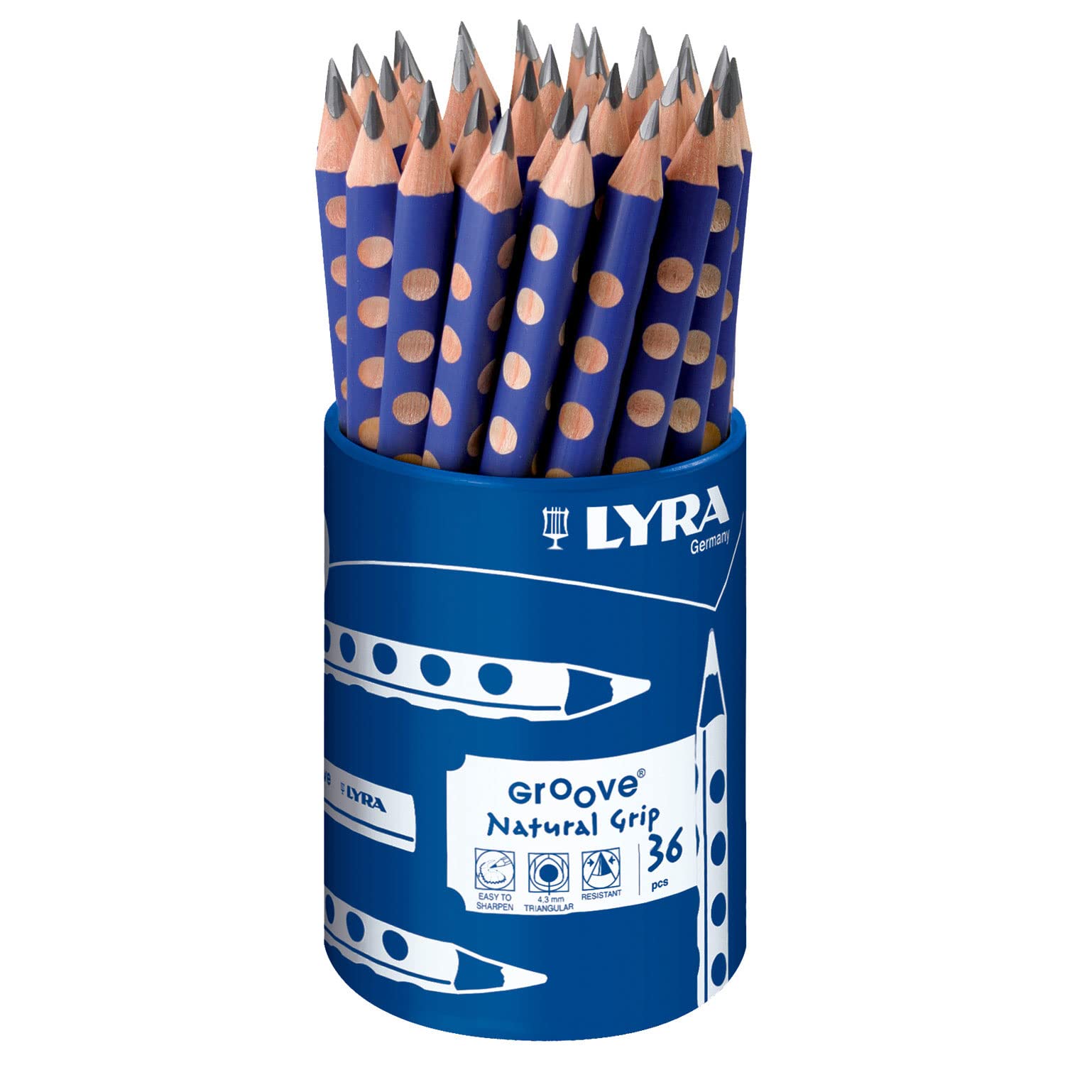 Olówek Lyra Groove B Display 36 sztuk — image 1