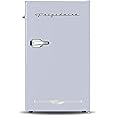 Frigidaire EFR376-MOONBM Retro Bar Fridge Refrigerator with Side Bottle Opener, 3.2 cu. Ft, Moonbeam