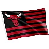 Desert Cactus Chicago Bulls CB Flag - 3 x 5 Feet Bulls Banner, Indoor/Outdoor Durable Fabric, 100% Polyester Design (Style K)