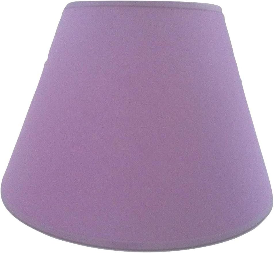 12'' Lilac Cotton Fabric Lampshade Light Lamp Shade Table Handmade