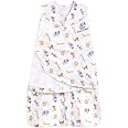 HALO 100% Cotton Sleepsack Swaddle, 3-Way Adjustable Wearable Blanket, TOG 1.5, Jungle Cotton, Preemie, Birth-5lbs
