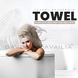 GC GAVENO CAVAILIA Fade Resistant Bath Towels Set 700 GSM Mocha 2PK view 8