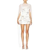 Chiffon Shawl Cape for Women High Low Flowy Shawl Wraps Capelets for Evening Dress Cover Up Poncho Wedding Party