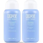 Coco &amp; Eve Boost Therapy Shampoo and Conditioner Set - 9.47 fl oz Each | Volumizing Sulfate Free Shampoo and Conditioner Set for Fine Hair, for Women &amp; Men, Safe for Curly, Wavy &amp; Straight Hair
