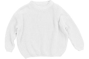 MERSARIPHY Toddler Girls Sweaters Baby Knit Sweater Warm Cardigans Sweatshirts for Boys and Girls