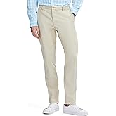 Izod Mens Saltwater Stretch Flat Front Slim Fit Chino Pant