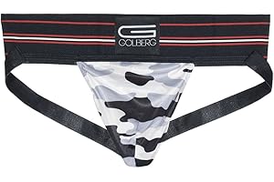 GOLBERG G Men’s Athletic Supporter – Contoured Waistband for Comfort – Multiple Sizes & Colors