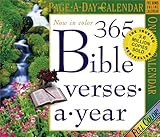 Calendar 365 Bible Verses-A-Year Page-A-Day Calendar 2007 Book