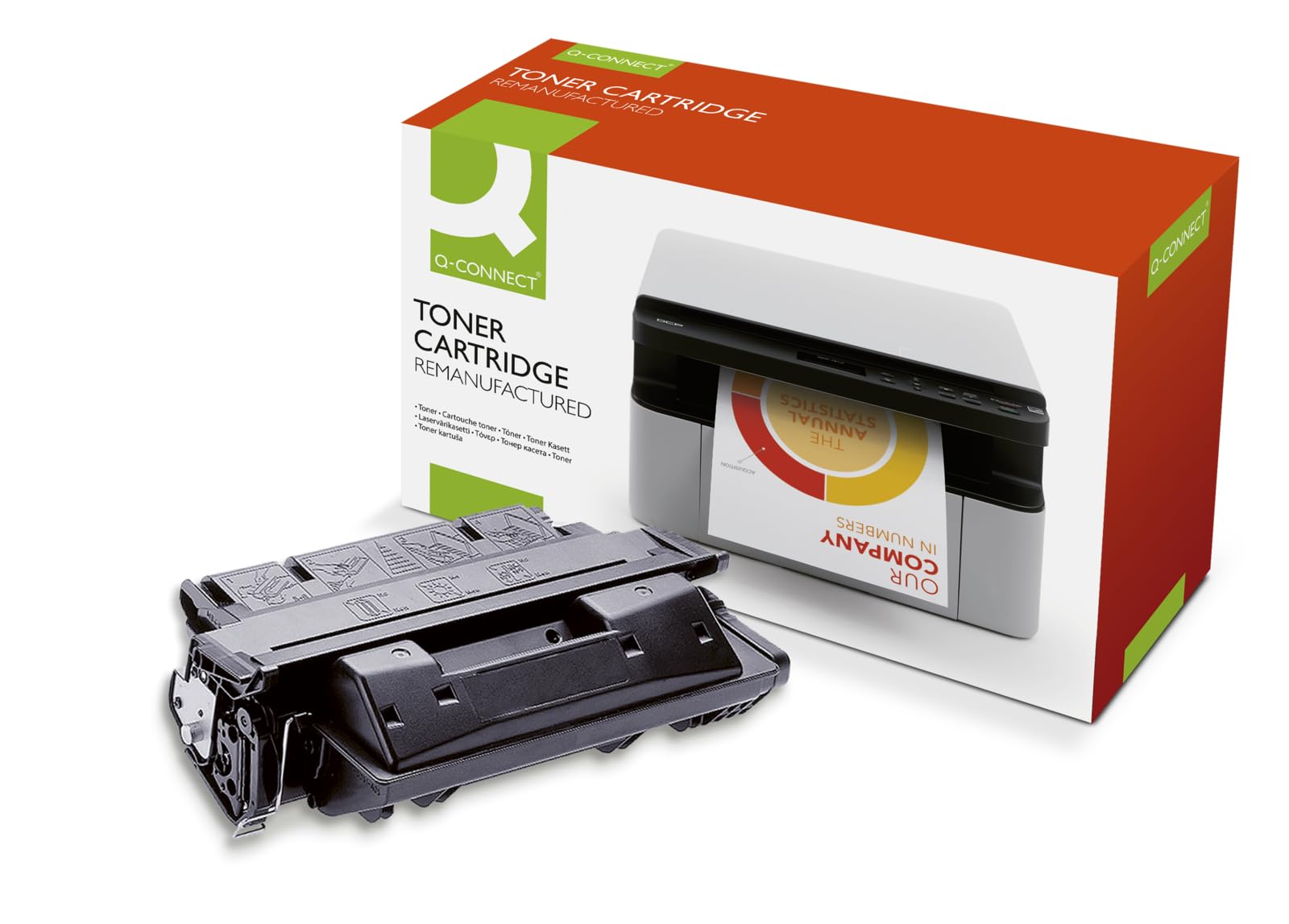 Q-Connect Compatible Toner for HP C4127X Toner High Yield, Black