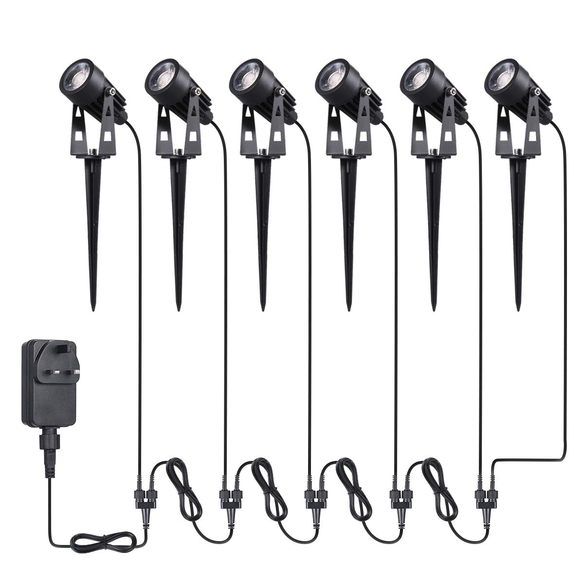 Garten-Lichter, 6 Stück: Amazon.de: Beleuchtung