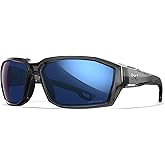 Wiley X Alpine Sunglasses, Captivate Polarized Ballistic Safety Glasses for Men and Women, UV Eye Protection