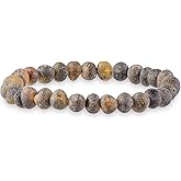 Genuine Amber Unpolished Baroque Bracelet - Natural Amber Jewelry - Baltic Sea Amber Beads Hand-Assembled in Europe