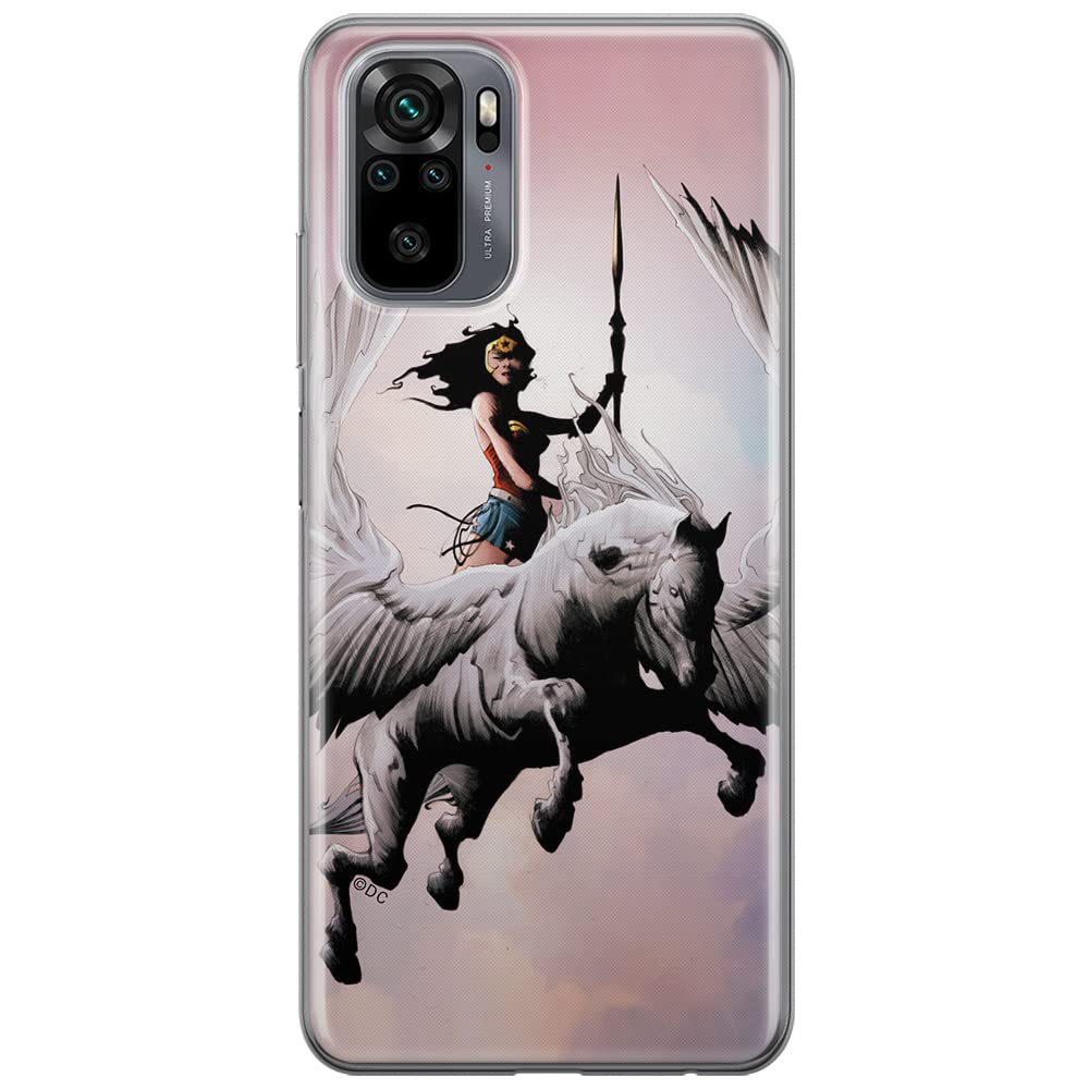 ERT GROUP mobile phone case for Xiaomi REDMI NOTE 10/ 10S original and officially Licensed DC pattern Wonder Woman 002 optimally adapted to the shape of the mobile phone, case made of TPU