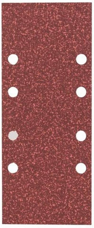 Bosch 2608605294 93 x 230 mm Sanding Sheets for Orbital Sanders, Red, 93mm x 230mm