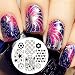 Born Pretty Nail Art Stamping Template Image Plate Star Flower BP64