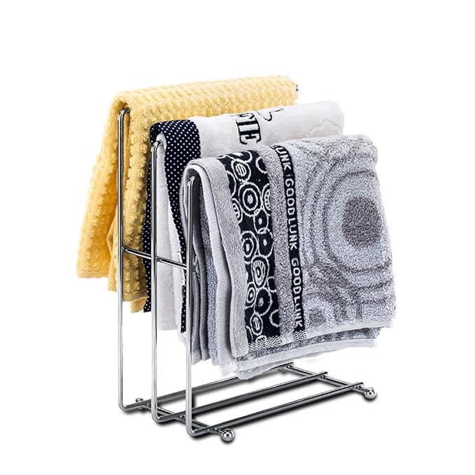 Buy INDIAN DECOR 31405 Modern Countertop Towel Rack Holder Free