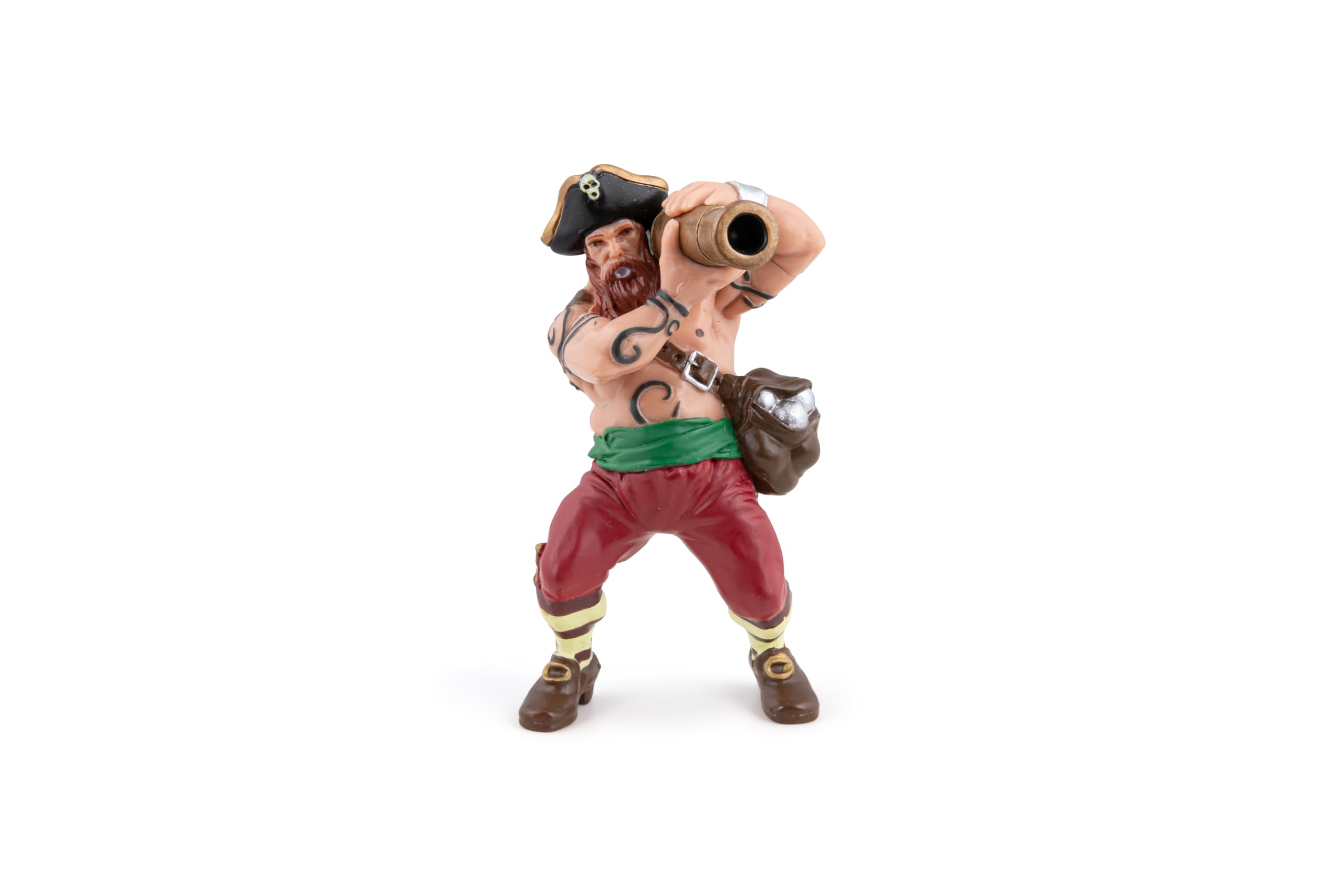 Papo - Realistic Pirate With Cannon Figure - Ages 3+ - Pirates Collection - Creative Play Pirate Adventure - Gift Idea Toy for Girls and Boys — image 1