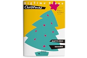 BigTime Piano: Christmas - Level 4 | Holiday Sheet Music for Intermediate Piano Players | Traditional and Popular Christmas Songbook | Faber Piano Method Book with Christmas Music Collection