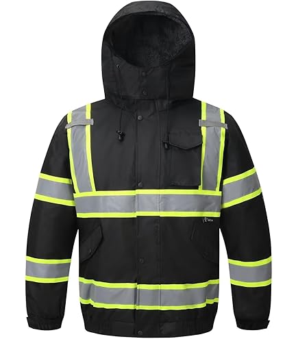 Tingley Premium Bomber Jacket, Lime-Green, 2