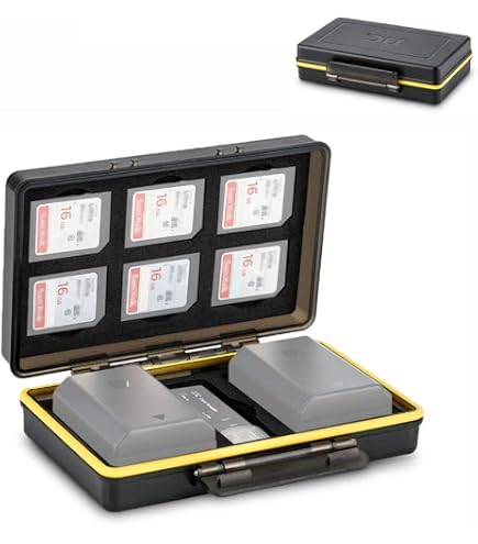 Amazon.com: JJC Camera Battery Case Holder for 2 x LP-E17 NP-W126S