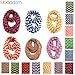 Modadorn Accessories Nautical Lightweight Chevron Infinity Scarf